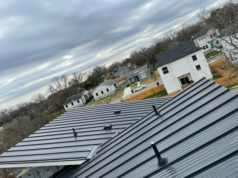 Standing seam metal roof panels with vents for Skylight Repair in Tredyffrin